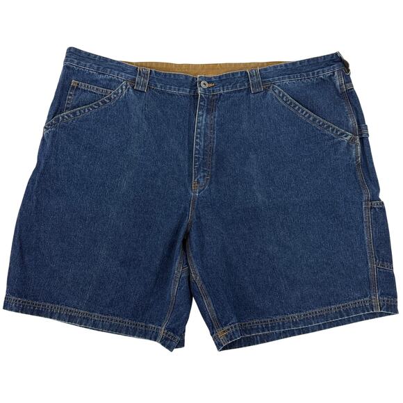 Duluth Trading Co. Other - Duluth Trading Co, Men's 48 Denim Jean Carpenter Shorts Dark Wash 100% Cotton